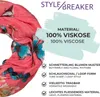 styleBREAKER Damen Loop Schlauchschal mit buntem Produktbild-Vorschau 3