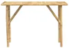 vidaXL Tavolo consolle 115x39x75 cm in bambù Anteprima dell’immagine prodotto 3