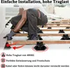 YARDIN Stelzlager höhenverstellbar Stellfüße-Terrassenlager Produktbild-Vorschau 4