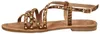 Lazamani Sandalen Sandalen Leder/Textil Produktbild-Vorschau 5
