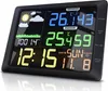 A digital weather station displaying various weather information and the time. Produktbild-Vorschau