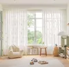 2 Stück Voile Spitze Vorhang,Weiß Produktbild-Vorschau 8