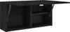 vidaXL Bad-Wandschrank Schwarz 80x25x40 cm Holzwerkstoff Produktbild-Vorschau 6
