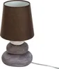 Näve 3045214 Stoff-Tischleuchte ; Farbe: Braun Produktbild-Vorschau 4