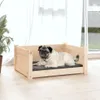 vidaXL Pelech pre psa 65,5 x 50,5 x 28 cm z masívneho Náhľad obrázku produktu 3