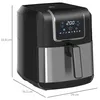HOMCOM Heißluftfritteuse 6,5 L 1700W mit 8 Menüs Produktbild-Vorschau 3