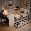 Funktionsbett 120 x 200 cm mit integriertem Schreibtisch, Produktbild-Vorschau 2