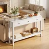 BEALIFE Flurkonsole 130x30x80 cm mit 3 Schubladen | Produktbild-Vorschau 9