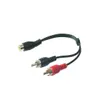 goobay Audio Y Kabeladapter Stereo Cinch Stecker zu Cinch Vista previa de la imagen del producto 4