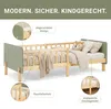 Cadre de lit 90x200 cm Lit enfant Vert Lit en bois Pin Voir les images du produit 17