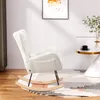 MODFU Schaukelstuhl Relaxsessel Polsterstuhl mit Produktbild-Vorschau 8