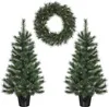 Black Box Trees Glendon Set de 2 sapins de Noël et 1 Voir les images du produit 1