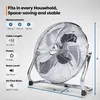 AERSON Bodenventilator 30cm Chrom Windmaschine 45W Produktbild-Vorschau 5