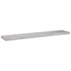 vidaXL Étagère suspendue gris béton 120x23,5x3,8 cm MDF Voir les images du produit 10