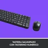 Logitech MK220 Combo Tastiera e Mouse Wireless Compatti per Anteprima dell’immagine prodotto 3