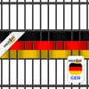 zaun|zu Sichtschutzstreifen Deutschland Landesfarben-Set Produktbild-Vorschau 2