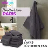 EllaTex PARIS Saunatuch 100x200 cm – 100% Baumwolle, 500 Produktbild-Vorschau 2