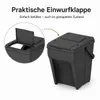 Mülltrennsystem 3x25 L – Stapelbare Abfallbehälter mit Produktbild-Vorschau 3