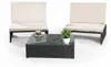 Mucola Sitzgruppe Polyrattan Lounge Gartengarnitur 2 Sessel Produktbild-Vorschau 9