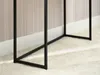 Konsolentisch NIRAI mit Schublade – schwarz/Nussbaum Produktbild-Vorschau 8