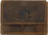 Greenburry Vintage 1681-25/BR Mini Leder Geldbeutel mit Produktbild-Vorschau 1