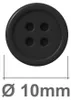 Rockabilly Knopf Ohrstecker in verschiedenen Farben Retro Produktbild-Vorschau 2