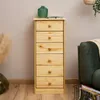 Kommode Hochschrank Anrichte RONDO, 6 Schubladen, Kiefer Produktbild-Vorschau 3