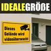 Schild Gelände videoüberwacht 20x30 cm VIDEO Kamera Produktbild-Vorschau 4