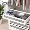 Aufbewahrungsbox Aufbewahrungsboxen für Schubladen Faltbare Produktbild-Vorschau 2