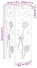 vidaXL Zonnepaneel LED straatlamp, 2 stuks, warm wit licht, Productafbeelding-voorbeeld 8
