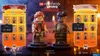 A screenshot from the game Lego Horizon Adventures, showing two Lego minifigures, Aloy and Var, with their character selection menus. Produktbild-Vorschau