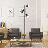 LED dizajnová stojacia lampa kovový stropný reflektor Náhľad obrázku produktu 11