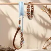 Handgeflochtenes Hundehalsband aus Echtleder - Premium Produktbild-Vorschau 7