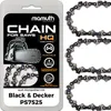 3 catene per motosega 35 cm 1,3 mm 3/8" 50 TG per Black & Anteprima dell’immagine prodotto 2