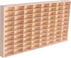 Sammlerkasten Sammlervitrine 80 Fächer Setzkasten Holz - Produktbild-Vorschau 4