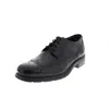Geox U Dublin Herren Leder Halbschuhe black, belüftetes Produktbild-Vorschau 5