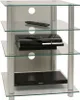 Hifi nábytek Rack Alu Glass Phono Media Rack Bilus Náhled obrázku produktu 8