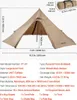 Namiot Tipi Hot Tent z kominkiem, wodoodporny, przenośny, Podgląd zdjęcia produktu 7