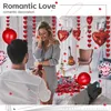 31-teiliges Valentinstag-Deko-Set mit Herzballons & Rosenblättern Productafbeelding-voorbeeld