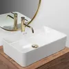 Rea Aufsatzwaschbecken Berta 55 Rectangle White Produktbild-Vorschau 2
