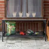 Greenspot Origin Mini Serre - 80x42x121cm Bois de rose brun Voir les images du produit 9