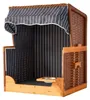 Fauteuil de plage pour chien Relaxdays, en rotin, avec Voir les images du produit 7