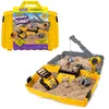 Spin Master Kinetic Sand - Baustellen-Koffer, Spielsand Produktbild-Vorschau 8