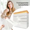 Commode Sweiko, buffet brillant avec 2 portes et 3 tiroirs, Voir les images du produit 10