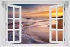 Wallario selbstklebendes Poster mit Fenster-Illusion - Produktbild-Vorschau 1
