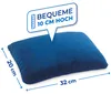 Maximex Reisekissen mit Nackenstütze, komfortables 2-in-1 Produktbild-Vorschau 4