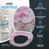 SANILO® WC-Sitz mit Absenkautomatik und Schnellverschluss Produktbild-Vorschau 3
