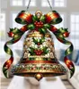 GKA Sonnenfänger Glocke Weihnachten Advent 20 cm Buntglas Produktbild-Vorschau 1