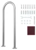 VEVOR, barandilla para piscina, 400 x 90 x 915 mm, escalera Vista previa de la imagen del producto 1