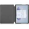 A tablet with a case is shown, with the tablet screen displaying a Windows interface. Produktbild-Vorschau